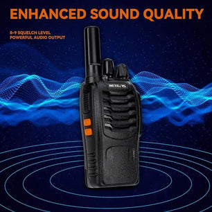 H-777 Walkie Talkies Rechargeable, 2 Way Radios Long Range, Portable FRS Two-Way Radios, Short Antenna, LED Flashlight, for Adults Family Outdoor (3 Pack)